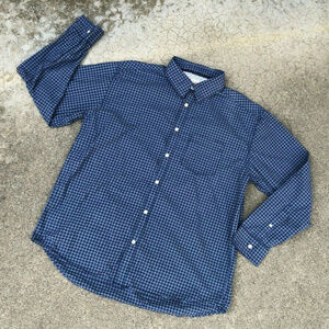 Old Navy Men's VTG Plaid Button Down L/S Shirt​​​​​​​